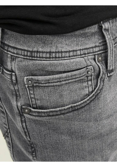 Jack&jones 12243599 Jjıglenn Jjorıgınal Sq 349 Kot Pantolon Gri