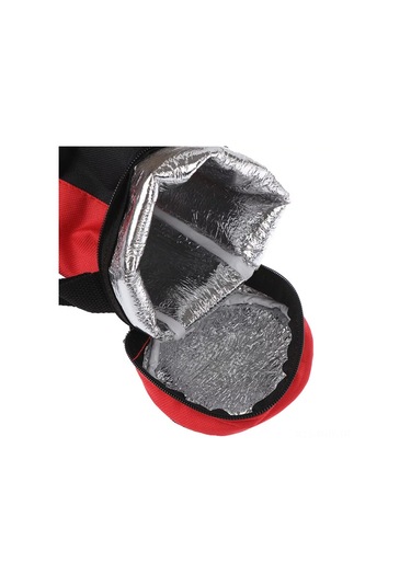 Monyee 2l Oxford Isı Saklama Çanta, Perl Pamuk Yalıtım Katmanı, 6 Saat Sıcak/soğuk Tutma, Dış Mekan, Kamp, Seyahat İçin, Mavi-siyah Mavi