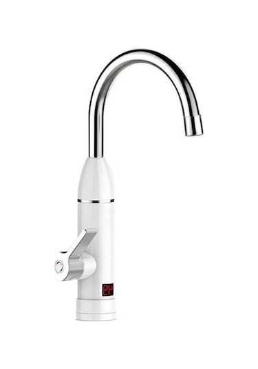 Bosphorusboutique02 Anında Sıcak Su Dokunan Lcd Ekranlı 3000 W Tankless Elektrikli Mutfak Musluk -