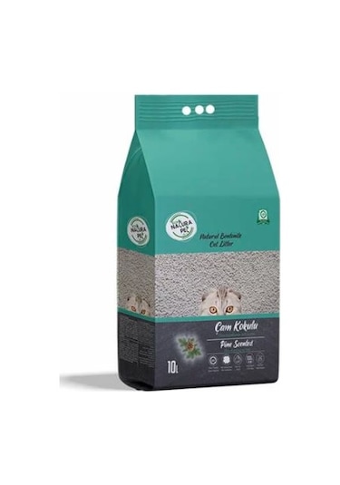 Eco Natura Çam Kokulu İnce Topaklaşan Bentonit Kedi Kumu 10 L