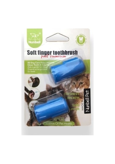 Nunbell Köpek Parmak Diş Fırçası