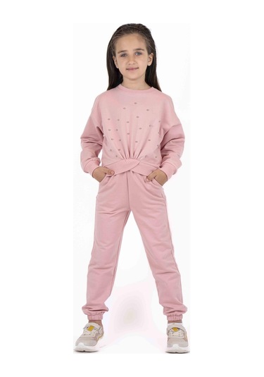 Bestkids Kız Çocuk Asimetrik Lastikli Sweatshirt 001