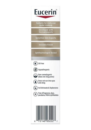 Eucerin Age Defense + Hyaluronic Acid SPF50 Yüz İçin Güneş Koruyucu Losyon 75 ML