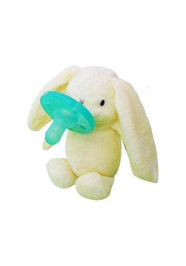 Oioi Emzikli Uyku Arkadaşı - Beyaz Tavşan Çok Renkli