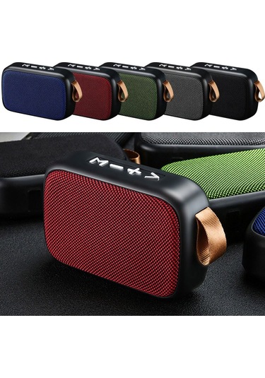 Bluetooth Hoparlör Kablosuz Ses Siyah
