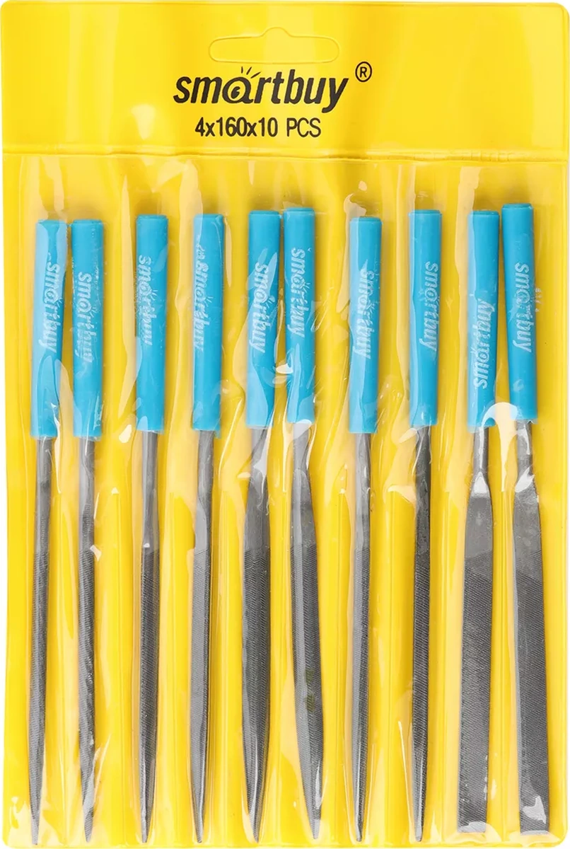 Smartbuy 10'lu Metal Ve Ahşap Eğe Seti D4x160mm 221804306