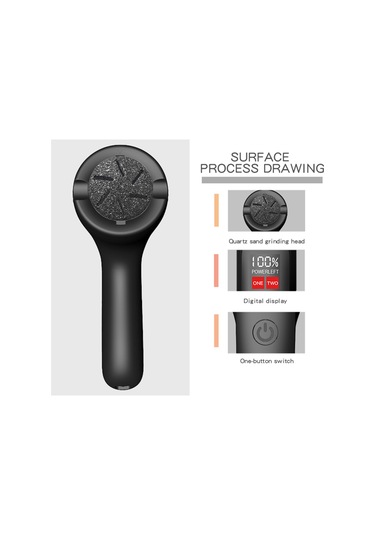 Elektrikli Ayak Nasır Sökücü Dijital Ekran Pedikür Cihazı Peeling Ayak Bakımı Aracı