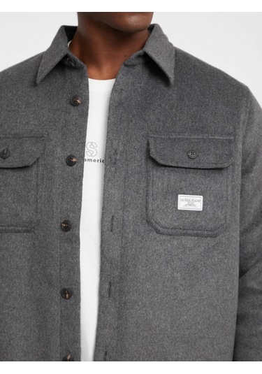 Guess Jeans Erkek Çok Renkli Yün Karışımlı Regular Fit Gömlek M5bh68wı542-h91e Çok Renkli