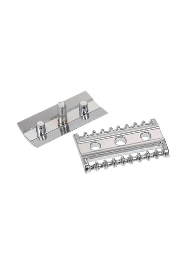 2025 Çift Kenarlı Güvenlikli Tıraş Bıçağı Paslanmaz Çelik Açık Tarak Başlığı