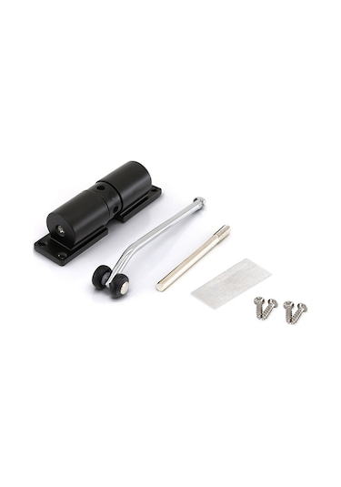 Basit Kapı Kapatıcı Ev Otomatik Menteşe Sessiz Kapatıcı Beyaz