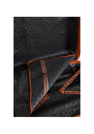 Bad Bear Logo Siyah Büyük Boy Tekerlekli Abs Valiz 95 Lt. - Siyah
