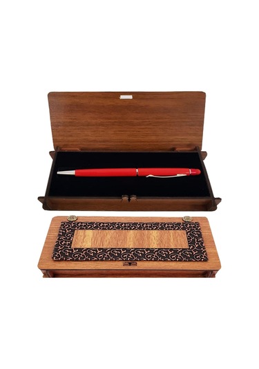 Kırmızı Metal Kalem Karışık Renk