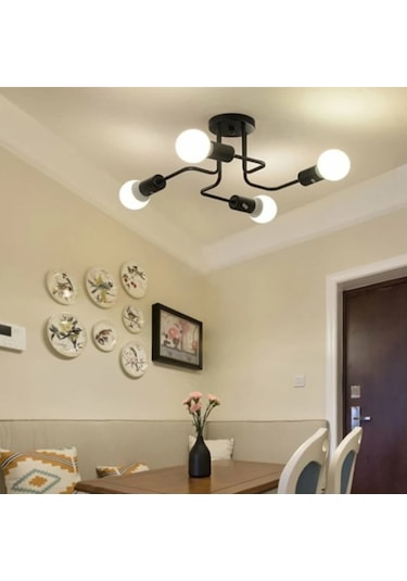 Modern 4 Kol Akrep Avize