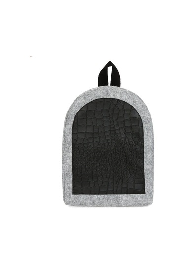 Yaratıcı Tasarım Keçeli Sırt Çantası Derili (436068929)