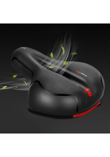 Dinosaurs Store Geniş Bisiklet Eyeri - Siyah Altın