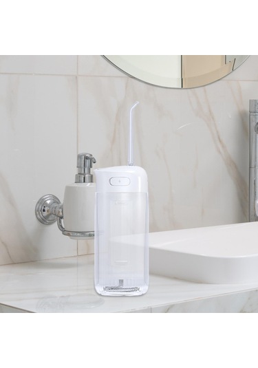 Suntek Elektrikli Diş İpi Taşınabilir Fildişi-beyazı