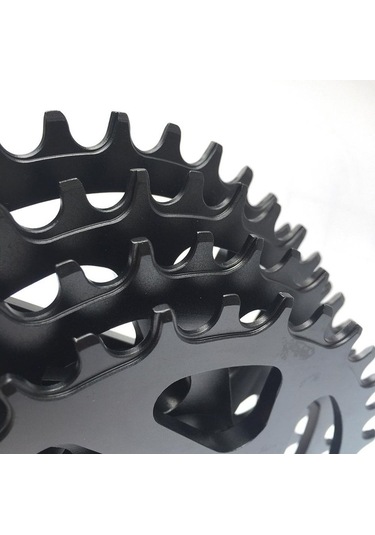 Pazly Racework 7075-t6 Sram Dağ Bisikleti Tek Plaka Yuvarlak Zincir Dişlisi 6mm 36t Çok Renkli Bisiklet Parçası Çok Renkli