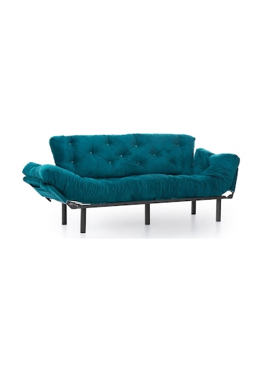 Pafu Nitta Yataklı Koltuk 3+1 Petrol