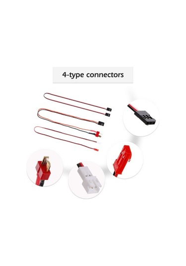 Besthome1 Rc Araç Aydınlatma Vinç Bağlantı Kablosu Seti - 3 Adet Jst Ph2.0 Uzatma Kablo