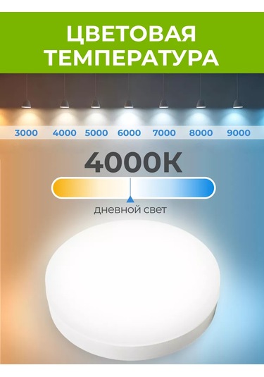 Leek Gx53 5w 4000k Led Ampuller, Gün Işığı 209370576