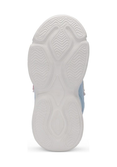 Slazenger KLARION Çocuk Cırt Cırtlı Beyaz / Mavi Günlük Spor Ayakkabısı