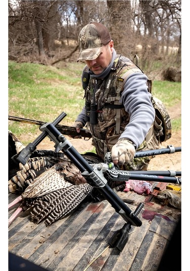 Bog Fieldpod Ayarlanabilir Avcı Atış Tripodu 51cm - 107cm 1100471 Atış Tripodu