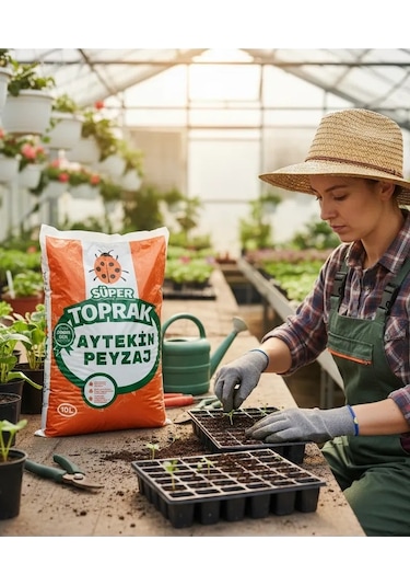 Süper Toprak Bitki Torfu 10l 10 L