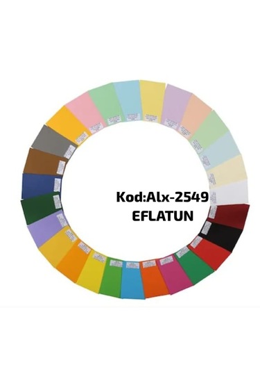 Alex Schoeller Fon Kartonu A4 Eflatun 160 Gr 1 Paket