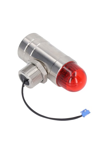 Yaozixa Dc24v Aydınlatmalı Sesli Alarm, 304 Paslanmaz Çelik, Patlama Engellli, G3/4 Bağlantı, Su Ve Korozyon Dayanıklı, 100 Db Penetrasyon