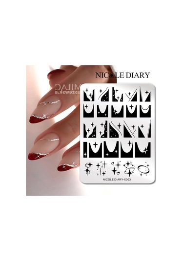 Nicole Diary Metal Stampa Tabakası X003 56250