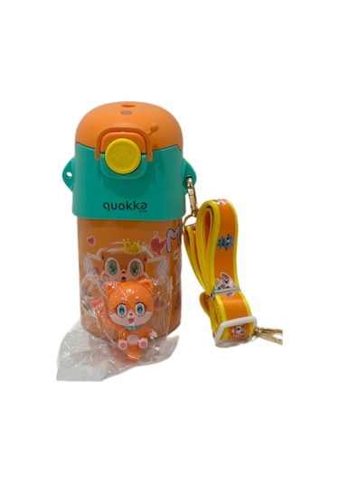 Taros Matara 500 Ml Turuncu Life Figürlü Anımals Çelik Turuncu
