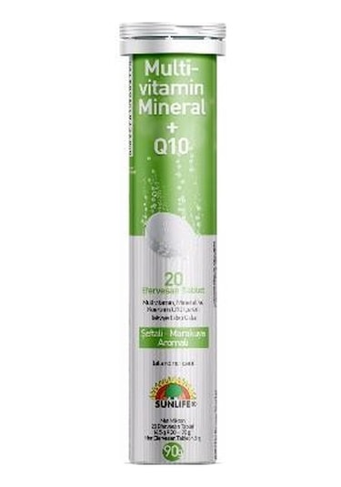 Sunlife Multivitamin Mineral Q10 - 20 Tablet