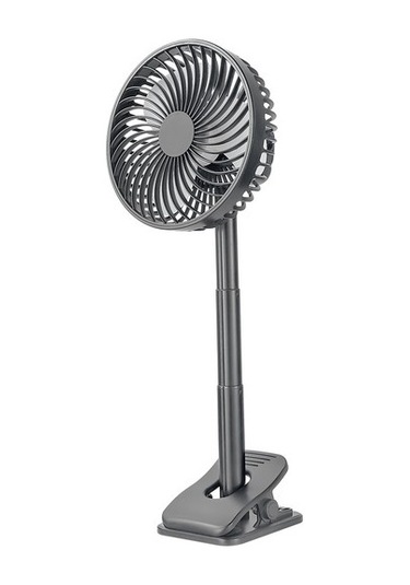 Çok Fonksiyonlu Ayarlanabilir Usb Şarj Klibi Masaüstü Elektrikli Fan 4 Hız Kontrolü Pembe 9086 Siyah