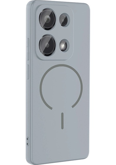 Xiaomi Redmi Note 13 Pro 4g Kılıf M-safe Şarj Özellikli Zore Meta Kapak 1