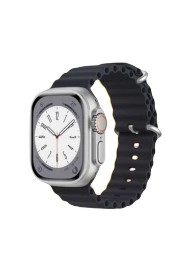 Watch 2/3/4/5/6/7/8/9/se/ultra 42mm 44mm 45mm 49mm Uyumlu Silikon Loop Kordon