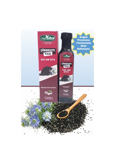Asya Vital Çörekotu Yağı 250 ML