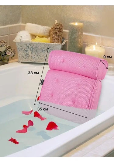 Shoppex Banyo Baş Üstü Yastığı 161949611 Pembe