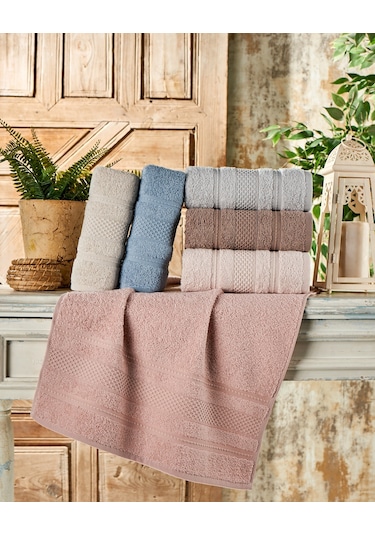 Şıkel Cotton Havlu 50 90 Petek Çok Renkli