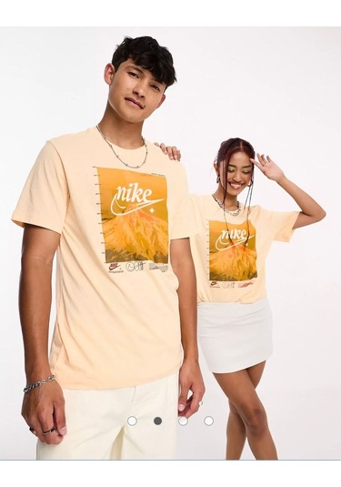 Sportswear Erkek Turuncu Günlük Stil T-shirt Ndd Sport Turuncu