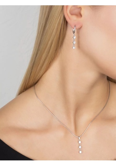 Pavlova Jewelry Moissanitli Gümüş Kolye Ucu 218499346