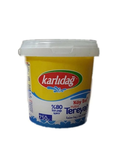 Karlıdağ Tereyağı Tuzlu Köy Evi Pls 750 Gr