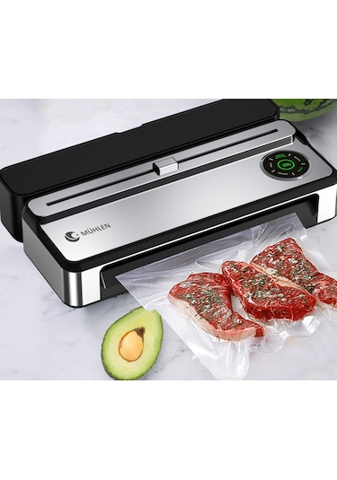 Mühlen Tam Otomatik Robotik Ev Gıda Vakum Makinesi V77 + Poşetli