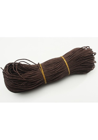 1-2 Mm Koton İp 10 Metre 2 Mm / Kahverengi