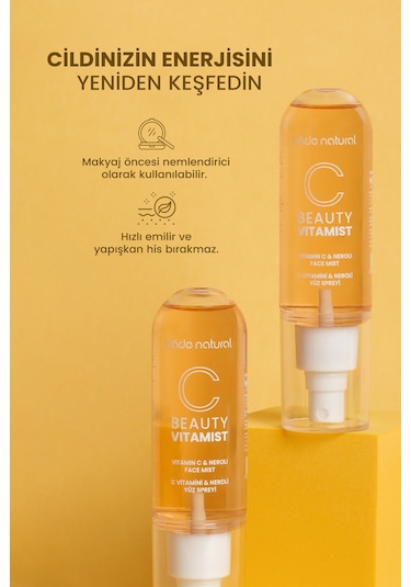 Bade Natural Vitamist C Vitamini & Neroli Yüz Spreyi 100 ML