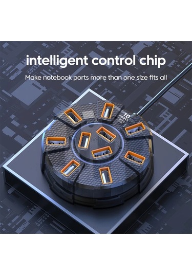 Xuweiwei 10 İn 1 Renkli Ortam Işığı Usb 2.0 Beyaz 1.2 M İç Mekan Led Aydınlatma Yatak Odası Ofis Dekoru Kolay Kurulum