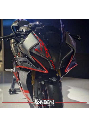 Cfmoto 450sr Ön Kafa Sticker Şimşek Modeli