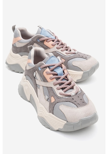 Luvishoes Lecce Mavi-pudra Multi Kadın Spor Ayakkabı Mavi - Pudra