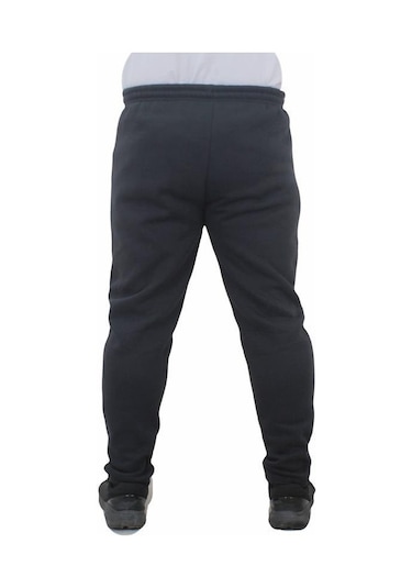 Starbattal Büyük Beden Fermuarlı Eşofman Altı 3Ip 11517 Lacıvert-Lacivert