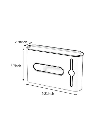 Ulzyvf Pratik Çöp Poşeti Dispanseri - Kendinden Yapışkanlı, Su Geçirmez, Mutfak & Banyo Mavi Mavi