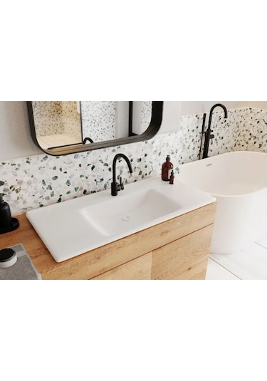 Karen Banyo Star 85 CM Dolap Uyumlu Seramik Lavabo